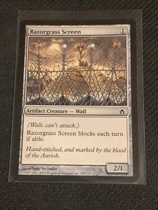 Magic the Gathering Fifth Dawn Razorgrass Screen - Picture 1 of 2