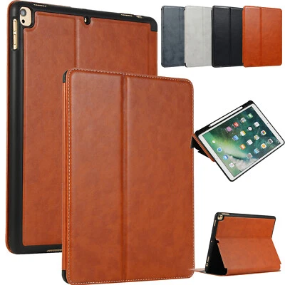 For iPad 9th 8th 7th 6th 5th Generation PU Leather Wallet Smart Stand Case Cover - Image 1 of 4