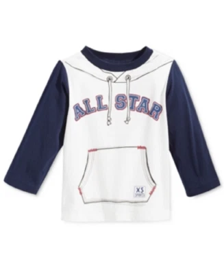 Camiseta First Impressions Bebé Niño Talla 3-6 Meses Manga Larga All Star Gráfico Foto 1 de 4