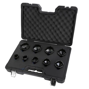 9 PC 3/4 &1/2 in Drive Special Socket Set Grooved Nuts Remove and Tightening Set - Picture 1 of 8
