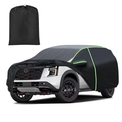 For Nissan Armada 2004-2026 Waterproof Car Cover 7 Layers All Weather Zipper Doo - Изображение 1 из 4
