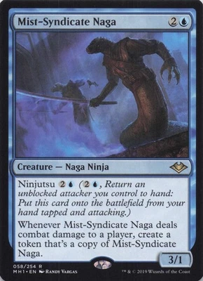 Mist-Syndicate Naga Modern Horizons Regular Rare #58 NM MTG - Image 1 of 2