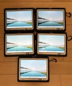Lot of 5 Panasonic Toughbook Cf-33 Touch 2.60GHz Core i5-7300U 8GB 256GB Win 11 - Picture 1 of 11