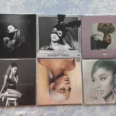 Ariana Grande Complete Colored Vinyl Collection Set of 6 Foto 1 de 4