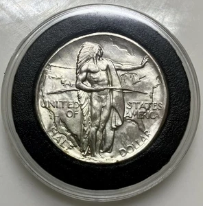 1926 Oregon Trail Commemorative Half Dollar 50C, Choice Uncirculated BU - Picture 1 of 4