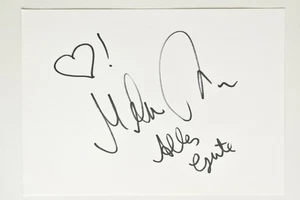 Melanie Rühmann -  - original Autogramm -  - ca. 10x15cm - Schriftstück - Picture 1 of 1