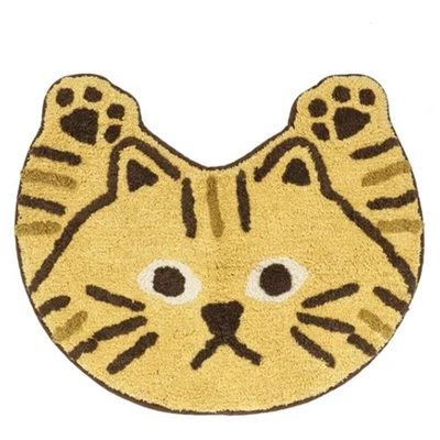 Alfombrilla para puerta exterior interior alfombrillas de bienvenida, lindo felpudo delantero para gato, entrada duradera... Foto 1 de 4