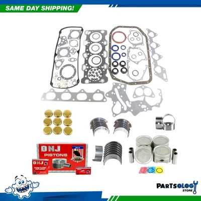 Kit de reconstrucción de motor DNJ EK153 para 93-97 Eagle Mitsubishi Colt Eclipse 2,4 L SOHC Foto 1 de 4