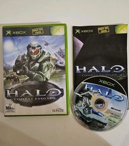 Halo Combat Evolved - Xbox With Inserts, Free Shipping - Picture 1 of 4