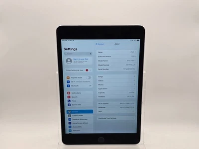 Apple iPad Mini 4th Gen - 128 GB - Space Gray - Wifi Only - Image 1 of 4