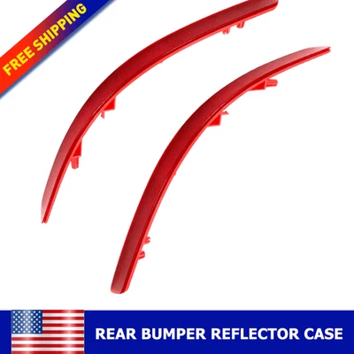 2pc Rear Bumper Reflector Cover For 2014-2015 Kia Optima 92406-2T500 92405-2T500 - Image 1 of 4