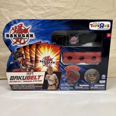 KIT DE AÇÃO BAKUGAN BAKUBELT BRINQUEDOS SELADOS R EUA DECORAÇÃO EXCLUSIVA - NOVO  - Imagem 1 de 4