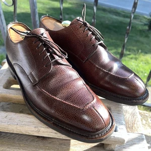 Joseph Cheaney "Spencer" Mahagoni Kieselmaserung Split-Toe Derby Herren Größe 11,5D - Bild 1 von 12