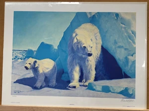 Fred Machetanz "Leaving the Nest" Signed / Limited Edition FULL Size Print - Bild 1 von 8