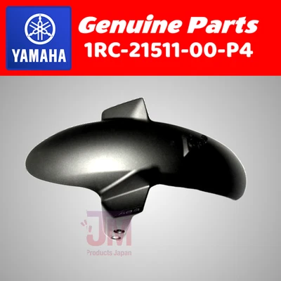 YAMAHA Genuine FZ09 MT09 FZ MT 09 MT-09 MATTE GRAY FRONT FENDER 1RC-21511-00-P4 - Image 1 of 2