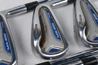 Mizuno MX-200 Irons / 4-PW / Regular Flex N.S.PRO Steel Shafts - Image 1 of 4