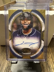 JUNIOR CAMINERO 2025 TOPPS TIER ONE SHOTS #TOS-JC AUTO 16/149 ๐ฅ๐ฅ๐ฅ - Foto 1 di 3