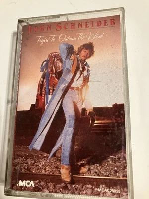 John Schneider Cassette "Tryin' To Outrun The Wind" 1983/Duke's Of Hazzard Fame - Image 1 of 4