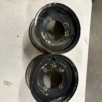 SUZUKI QUAD RUNNER LTF250 1990 2x4 llantas delanteras llantas 10" 10x6 Foto 1 de 4