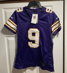 New Nike J.J. MCCARTHY MINNESOTA VIKINGS PURPLE Jersey WOMENS Sz S $130 NWT - Picture 1 of 5