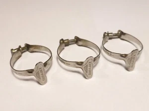 NOS Shimano Dura-Ace Top-Tube Brake Housing Clamps Set/3 Vintage Road Bike Japan - Picture 1 of 10