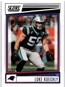 LUKE KUECHLY 2022 Panini Score #53 Carolina Panthers - Picture 1 of 2