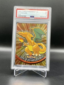 PSA 3 2000 Topps Chrome CHARIZARD # 6  HOLO RARE Series 1