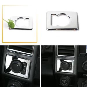 4WD Four Wheel Drive Switch Decor Cover Trim For Ford F150 XLT 2016-2020 Chrome - Imagen 1 de 7