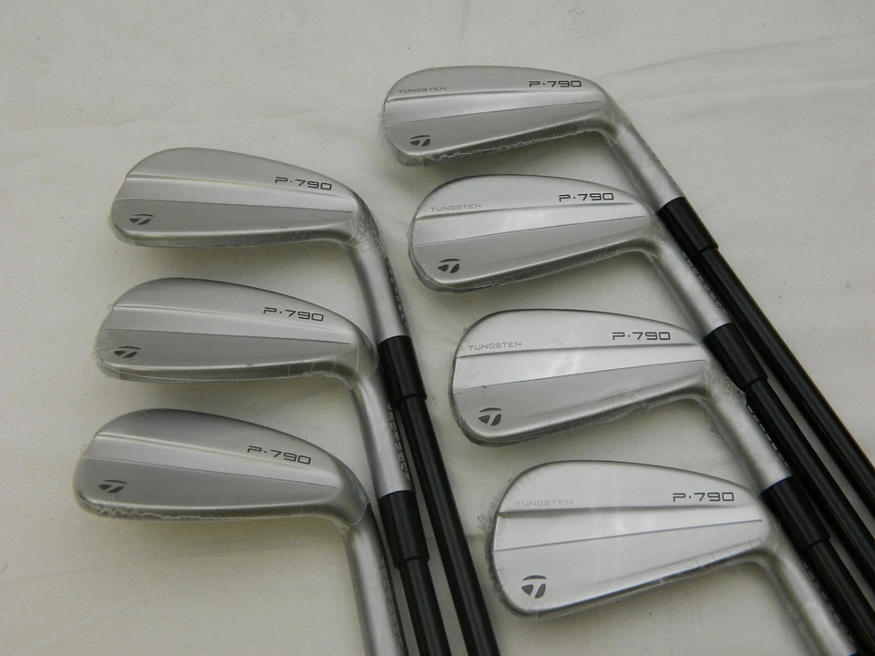 NEW RH Taylormade P790 iron set 4-PW MMT 65 Regular Graphite irons P-790 - Image 1 of 4