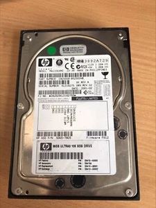 HP 36GB 3.5 ULTRA3 SCSI DRIVE - MAJ3364MC - D9419-60000 - CA05668-B52500HB - Picture 1 of 5