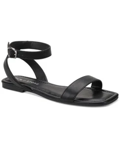 SUN + STONE "MONAACO" OPEN TOE ANKLE STRAP FLAT SANDALS 11M NEW MSRP 49.50 - Picture 1 of 13