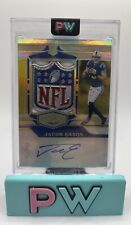 Jacob Eason 2020 Plates and Patches NFL Shield  Autograph 1 OF 1