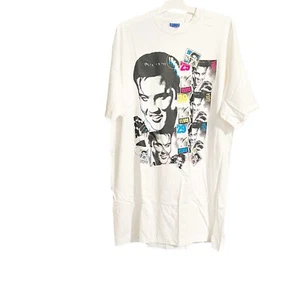 Maglietta Vintage Apparel Limited Elvis Presley Stamp Grafica Sonno Taglia Unica - Foto 1 di 5