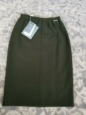 Saia lápis feminina Geiger lã tamanho 4 UE 34 nova com etiquetas $311 - Imagem 1 de 4