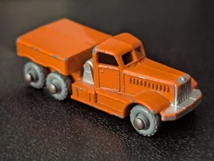 STUNNING 1:87 HO SCALE 2.25"L HAULER LESNEY UK MFG 1950'S TANGERINE COLOR SCHEME - Picture 1 of 18