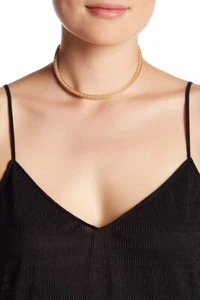 Collar con bisagra de punto grabado Nordstrom Melrose and Market para mujer nuevo con etiquetas 45 - Imagen 1 de 9