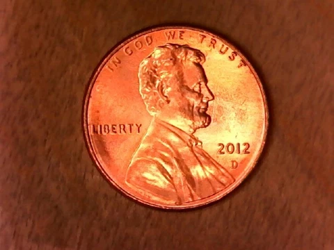 2012 D Lincoln Shield Cent (Red)  # 3 Cover