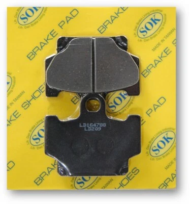 ALMOFADAS DE FREIO DIANTEIRAS compatíveis com YAMAHA XT 600 1984-1989 XT600  - Imagem 1 de 2