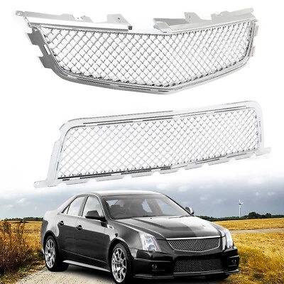 Rejilla de parachoques delantera superior e inferior para Cadillac CTS-V cupé/carro/sedán 2008-2014 Foto 1 de 4