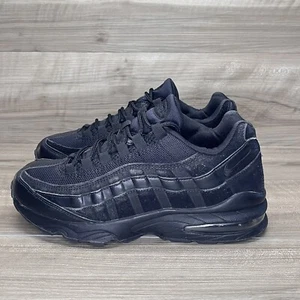 Nike Air Max 95 Triple Black GS Youth Size 7Y Sneakers 307565-055 Athletic Shoes - Bild 1 von 8