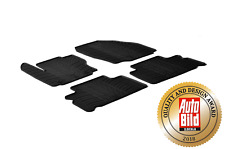 Design Passform Gummimatten Gummi Fußmatten passend für Ford S Max 2006-2010