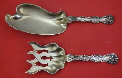 Victoria by Dominick and Haff Sterling Silver Fish Serving Set GW server 11 1/2" - Image 1 of 2