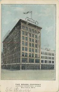 Cartolina David Beggs grandi magazzini Columbus Ohio indivisa - Foto 1 di 2