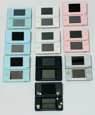 Nintendo DS Lite Console Junk for Parts or Repairs As Is Lot of 10 Random color - Image 1 of 4