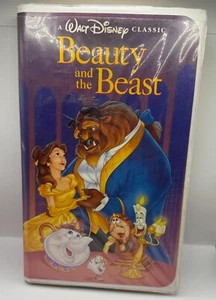 Beauty and The Beast VHS 1992 Black Diamond Edition Clamshell Case - Picture 1 of 3