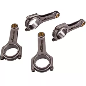 Forged EN24 Connecting Rods+ARP 2000 Bolts For Rover 1.8 K series Engine 5.24" - Foto 1 di 10