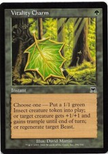 Vitality Charm *Common* Magic MtG x1 Onslaught SP