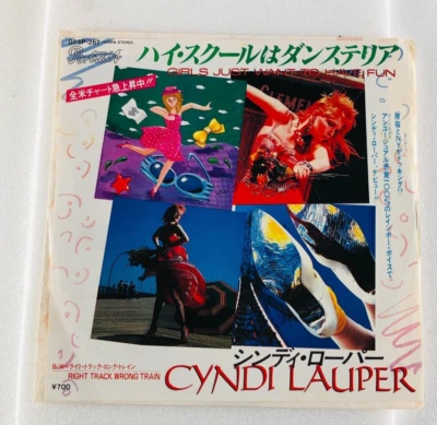 Cyndi Lauper – Girls Just Want To Have Fun [Japanese Single Records] - Image 1 of 4