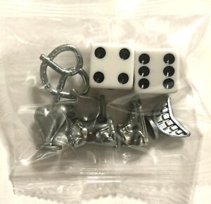 Plano-opoly Game Replacement Part - Metal Tokens NEW