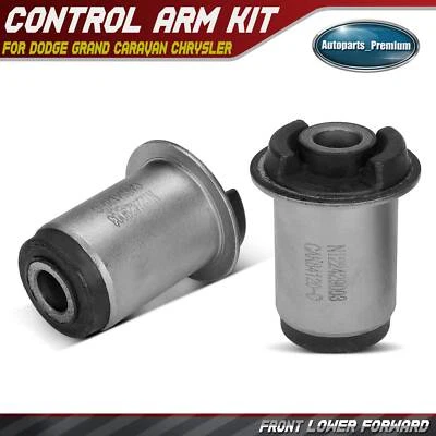 2pcs Front Lower Forward Control Arm Bushing for Dodge Grand Caravan Chrysler - Image 1 of 4